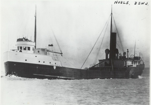 Benjamin Noble – Canaller Bulk Steamer 1909 – 1914 (SHIPWRECK)