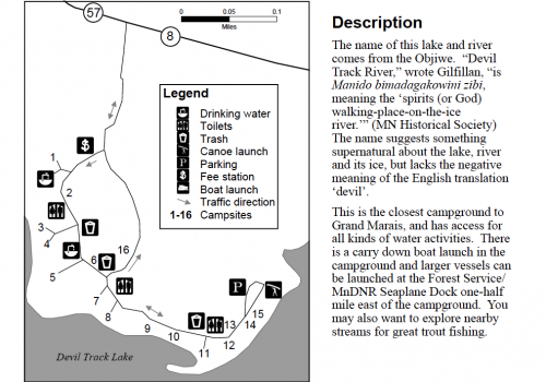 Devil Track Lake Campground