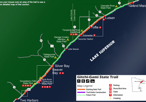 Gitchi-Gami State Bike Trail (GGST)  – Gooseberry Falls Start Point