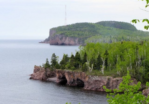 Shovel Point Sea Caves