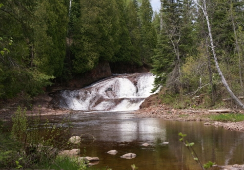 (West) Split Rock River Waterfalls