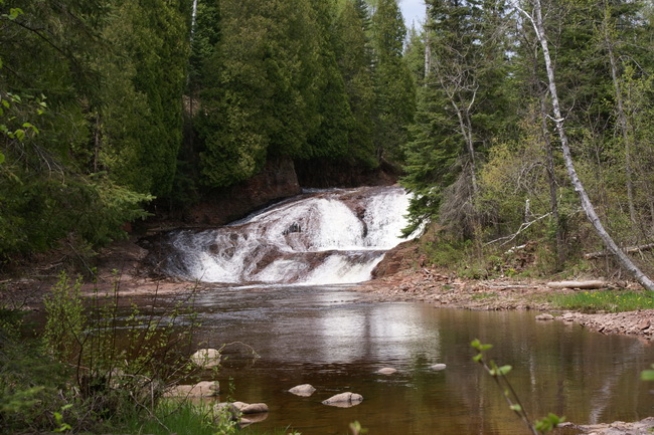 (West) Split Rock River Waterfalls