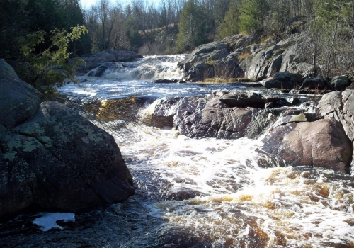 Red Granite Falls