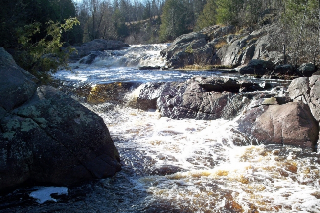 Red Granite Falls